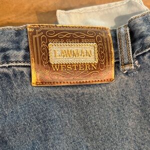 Lawman Western Women's Blue Boot Cut Jeans